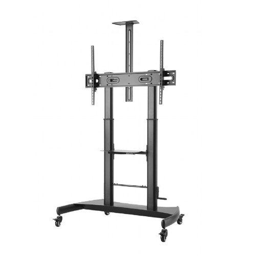 GEMBIRD HEIGHT ADJUSTABLE TV FLOOR STAND WITH CASTER WHEELS 60′ – 100′