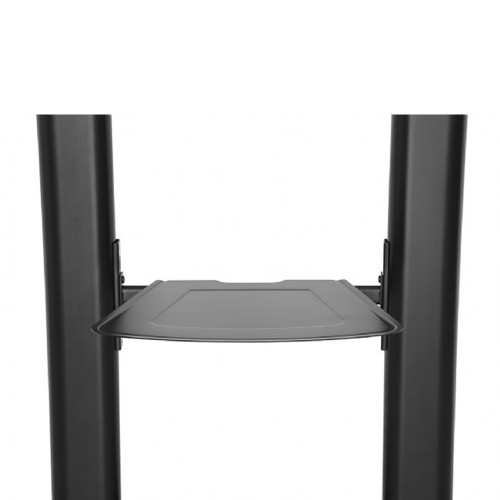 GEMBIRD HEIGHT ADJUSTABLE TV FLOOR STAND WITH CASTER WHEELS 60′ – 100′