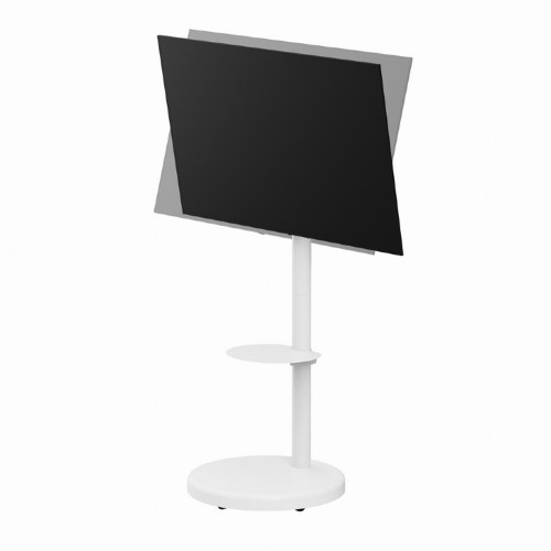 GEMBIRD METAL TV STAND WITH CASTER WHEELS 37′-86′ MAX VESA 600×400 WHITE