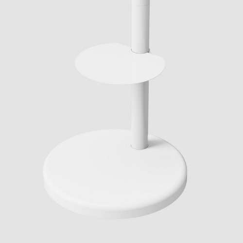 GEMBIRD METAL TV STAND WITH CASTER WHEELS 37′-86′ MAX VESA 600×400 WHITE