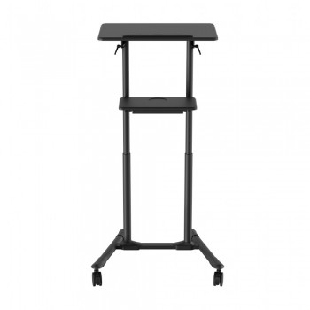 GEMBIRD MOBILE LECTURE DESK WITH CASTER WHEELS BLACK
