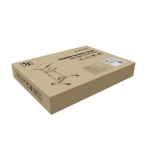 GEMBIRD MOBILE LECTURE DESK WITH CASTER WHEELS BLACK