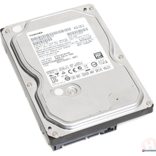 Toshiba DT01 2TB HDD Σκληρός Δίσκος 3.5" SATA III 7200rpm με 64MB Cache για Desktop