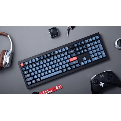 Keychron V6 Max (V6M-D1) QMK/VIA Wireless BT/2,4/Wired Custom Mechanical Keyboard Red Switch 100% US