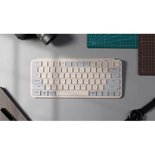 Keychron B1 Pro (B1P-K11) Ultraslim Mini Wireless BT Keyboard ZMK Online customize Retro Blue 75% US Keychron B1 Pro (B1P-K11) Ultraslim Mini Wireless BT Keyboard ZMK Online customize Retro Blue 75% US