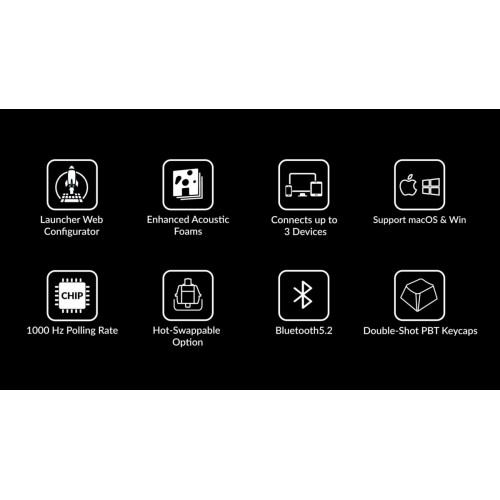 Keychron K8 V2 (K8X-J4) QMK Wireless Mechanical Keyboard Banana Switch HotSwap RGB 80% US Lay Alumin Keychron K8 V2 (K8X-J4) QMK Wireless Mechanical Keyboard Banana Switch HotSwap RGB 80% US Lay Alumin