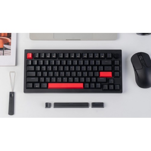 Lemokey X4 QMK (X4-A1) Wired Mechanical Keyboard 75% Red Switch US Layout Lemokey X4 QMK (X4-A1) Wired Mechanical Keyboard 75% Red Switch US Layout