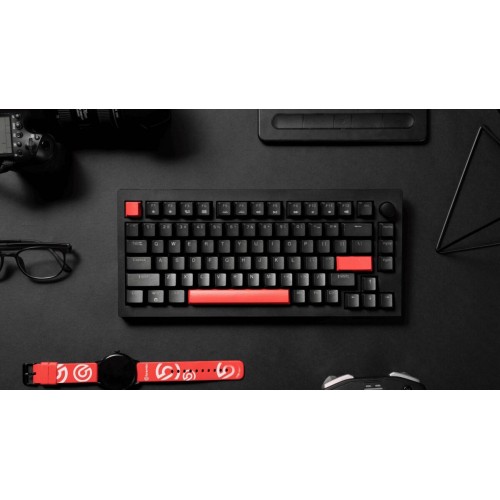 Lemokey X4 QMK (X4-A1) Wired Mechanical Keyboard 75% Red Switch US Layout Lemokey X4 QMK (X4-A1) Wired Mechanical Keyboard 75% Red Switch US Layout