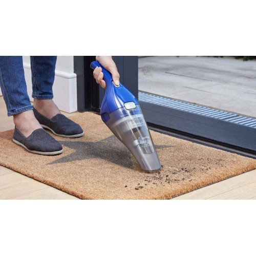 Black & Decker Επαναφορτιζόμενο Σκουπάκι Χειρός 3.6V Μπλε