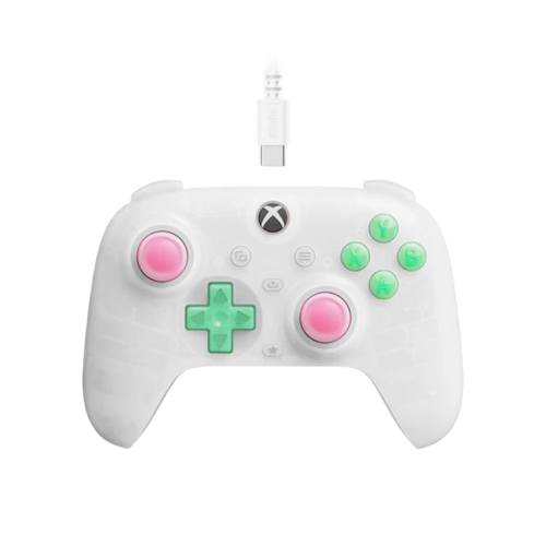 8Bitdo Ultimate Mini Ενσύρματο Gamepad για PC / Xbox One / Xbox Series Translucent White
