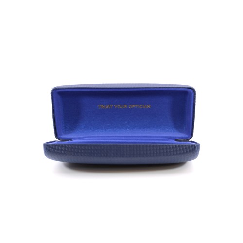 Ανάγλυφη Θήκη Γυαλιών σε Μπλε χρώμα Ανάγλυφη Θήκη Γυαλιών σε Μπλε χρώμα