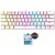 Armaggeddon MKA-1C Core Gaming Μηχανικό Πληκτρολόγιο 60% με Custom Blue διακόπτες & RGB φωτισμό Αγγλικό US Λευκό