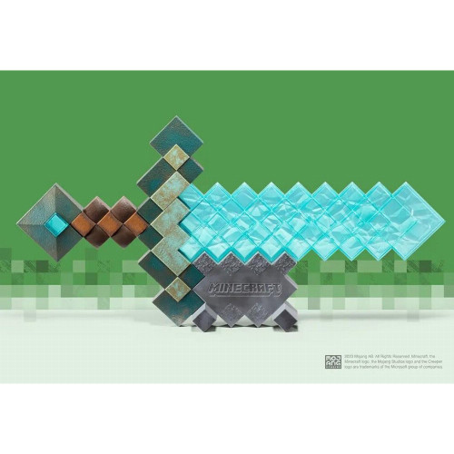 Minecraft Replica Diamond Sword Collector 50 cm