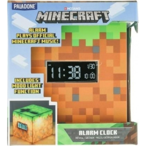 Minecraft - Ψηφιακό Ρολόι Ξυπνητήρι BDP PP6733MCF