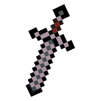 Jakks Pacific Minecraft: Nether Sword Σπαθί Ρεπλίκα μήκους 51εκ. σε Κλίμακα 1:1
