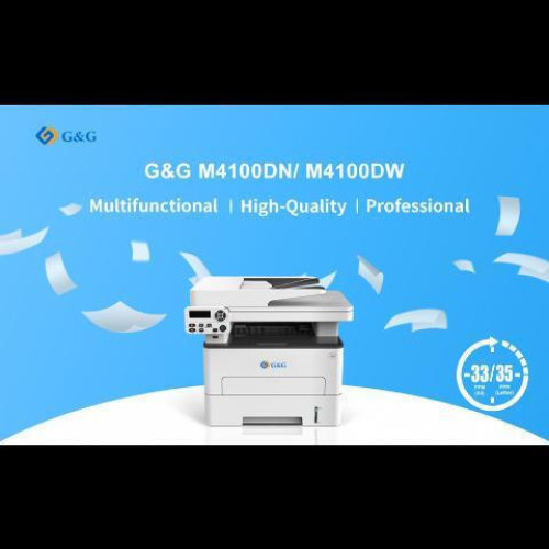 G&G M4100DW Ασπρόμαυρο Πολυμηχάνημα Laser