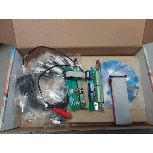 PCI DVR CARD MP4-16240 BOARD D-TYPE 16-CHANNELS - RETAIL PACKAGE