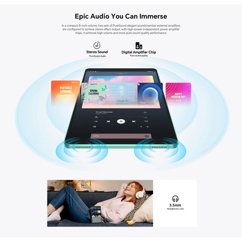 TECLAST tablet P85 2025, 8", 3/64GB, Android 15, 5000mAh, μπλε