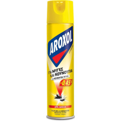 Aroxol Εντομοκτόνο Spray για Μύγες / Κουνούπια 300ml