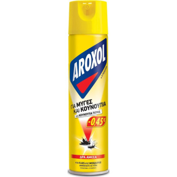 Aroxol Εντομοκτόνο Spray για Μύγες / Κουνούπια 300ml