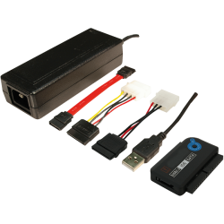 LogiLink USB 2 to IDE 2.5/3.5 & SATA Cable with PSU AU0006D