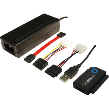 LogiLink USB 2 to IDE 2.5/3.5 & SATA Cable with PSU AU0006D
