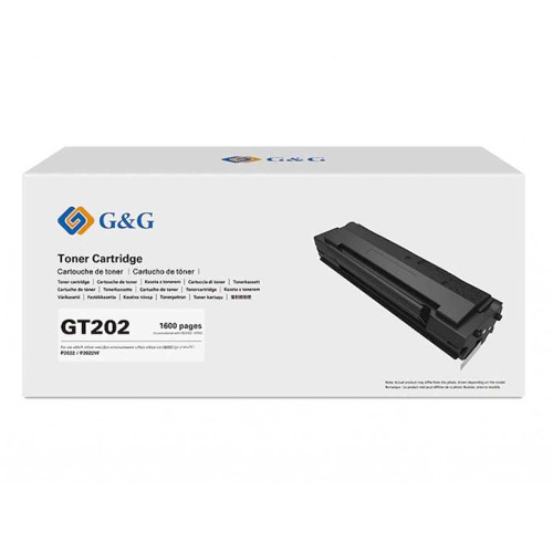 Γνήσιο Toner G&G GT-202 Black