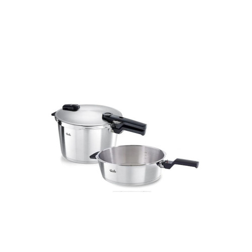 Fissler Vitaquick Premium Χύτρες Ταχύτητας Set Quattro 8lt και 4lt