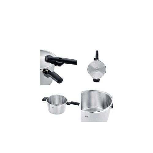 Fissler Vitaquick Premium Χύτρες Ταχύτητας Set Quattro 8lt και 4lt