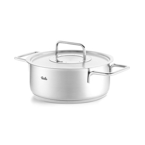Ημίχυτρα 24CM Pure με Μεταλλικό Καπάκι Fissler 3.9lt / 24cm 8612424000