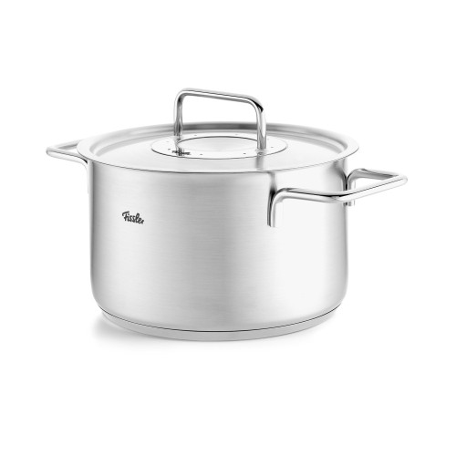 Χύτρα Ανοξείδωτη 24CM Pure με Μεταλλικό Καπάκι Fissler 3.9lt / 24cm 8611424000