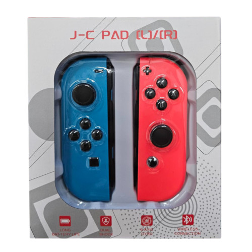 J-C Pad Ασύρματο Gamepad για Switch Red/Blue