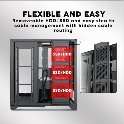 ARMAGGEDDON E-ATX RGB TRANSPARENT FISH TANK GAMING CASE AQUARON XTREME PINK