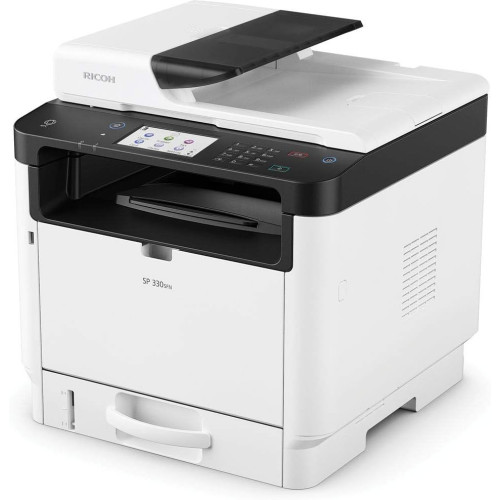 Ricoh 408262 SP 330SFN Monochrome Laser Multifunction Printer REFURBISHED