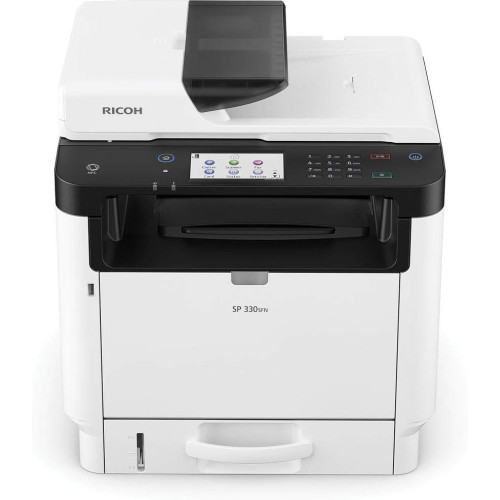 Ricoh 408262 SP 330SFN Monochrome Laser Multifunction Printer REFURBISHED