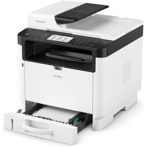 Ricoh 408262 SP 330SFN Monochrome Laser Multifunction Printer REFURBISHED