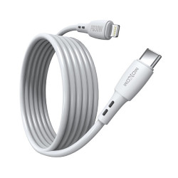 Moxom MX-CB133 USB-C to Lightning Cable 30W Λευκό 2m