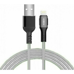 Moxom MX-CB43 Braided USB 2.0 Cable USB-C male - Γκρι 3m