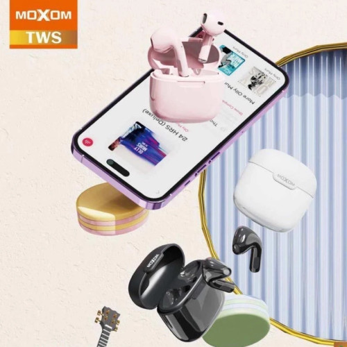 Moxom MX-TW19 Capsule TWS Wireless Earbuds White