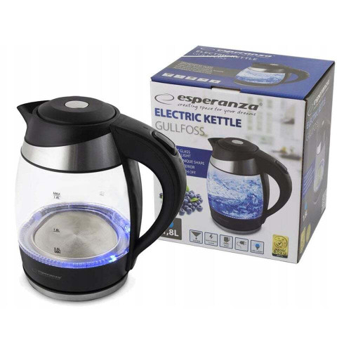 Esperanza Βραστήρας 1.8lt 2200W Μαύρος