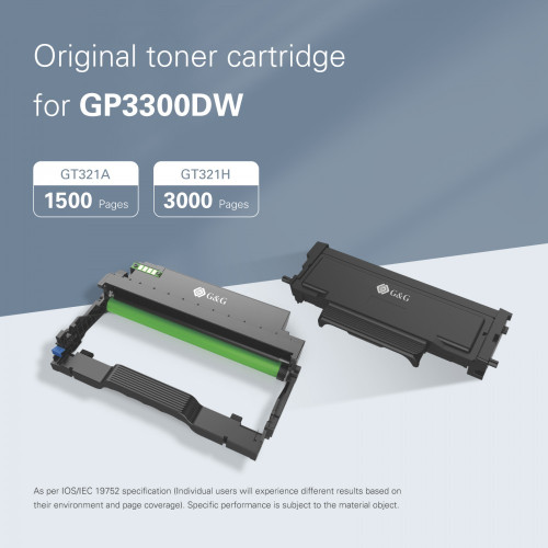 G&G GP3300DW LASER PRINTER