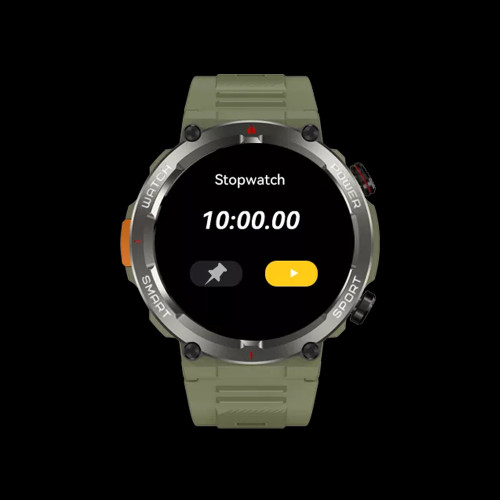 Blackview Multi-function Smartwatch With Flash Light And Gr Menu Green