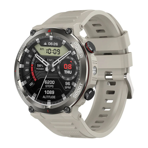 Blackview Multi-function Smartwatch With Flash Light And Gr Menu Khaki