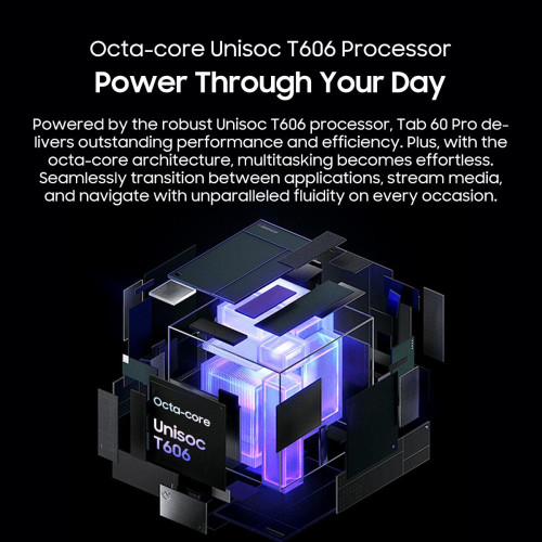 Blackview Octa-core 4G Lte Tablet 10.1′ (8GB+128GB) TAB60 Pro Set Android 14 Grey