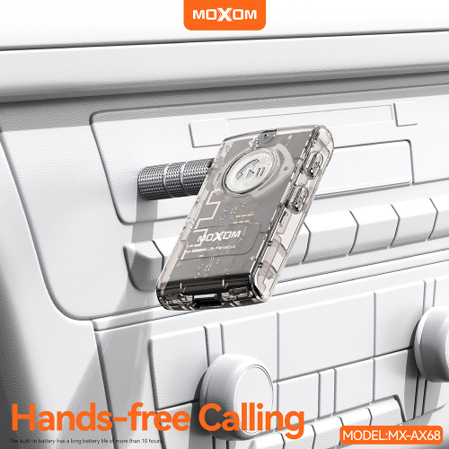 Moxom Bluetooth Αυτοκινήτου για το Ηχοσύστημα (AUX) MX-AX68