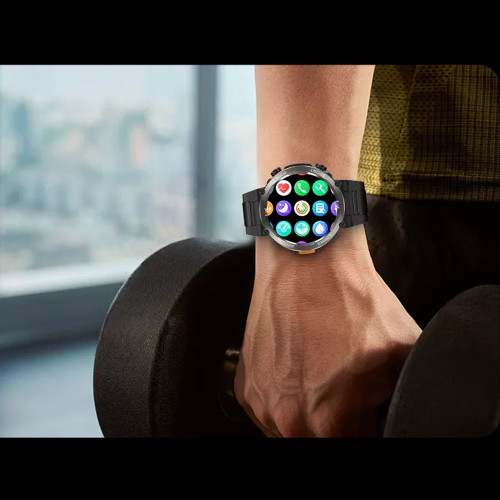 Blackview Multi-function Smartwatch With Flash Light And Gr Menu Black