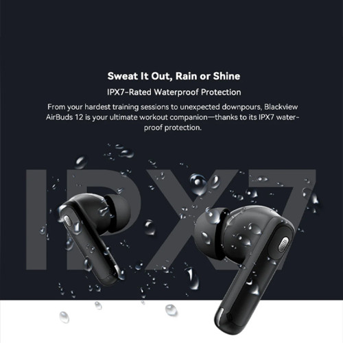 Blackview Enc BT5.4 Airbuds 12 With Led Screen & Charging Dock White