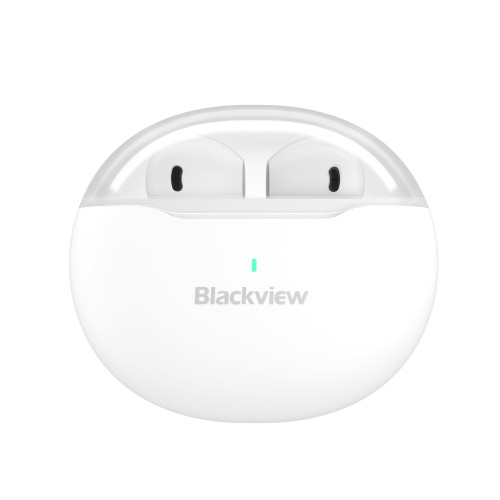Blackview BT5.3 TWS Airbuds 6 With Charging Dock White