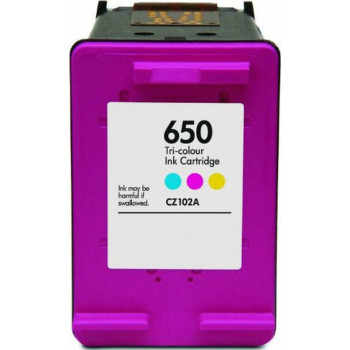Raduga Συμβατό Μελάνι Εκτυπωτή InkJet HP 650XL 14ml Πολλαπλό (Color)