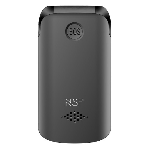 ΚΙΝΗΤΟ ΜΕ ΠΛΗΚΤΡΑ NSP 2700DS 2G FLIP 2.8" 64MB/128MB DUAL SIM RADIO-MP3/MP4 SOS BUTTON BLACK GR